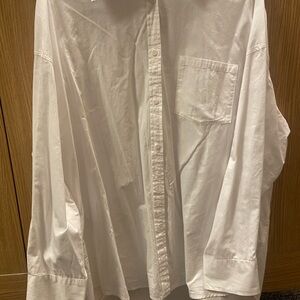 Cotton On White Casual Button Down Shirt